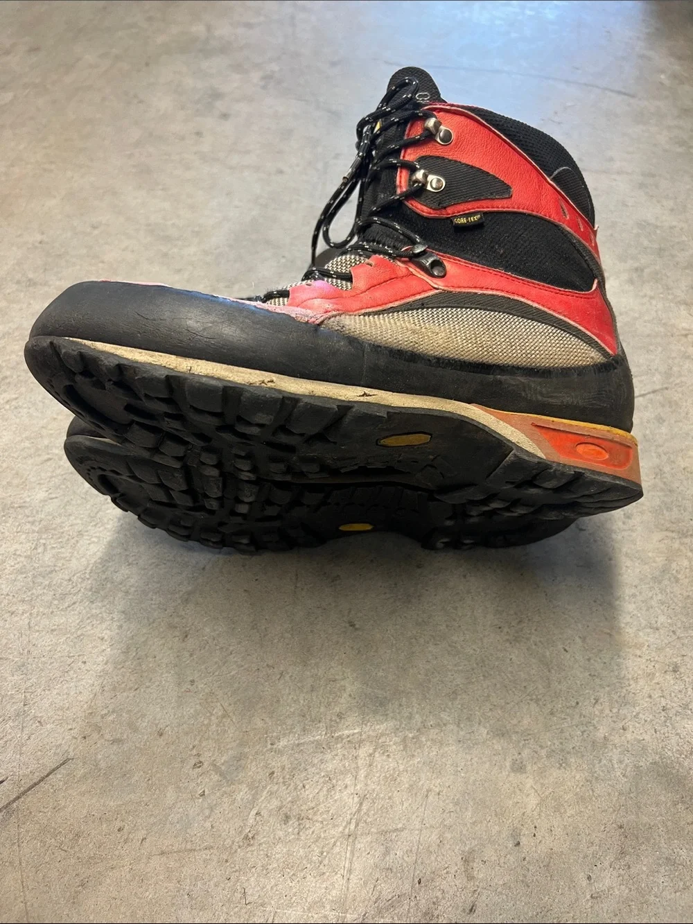 La Sportiva Red and Black Hiking/Alpine Boots